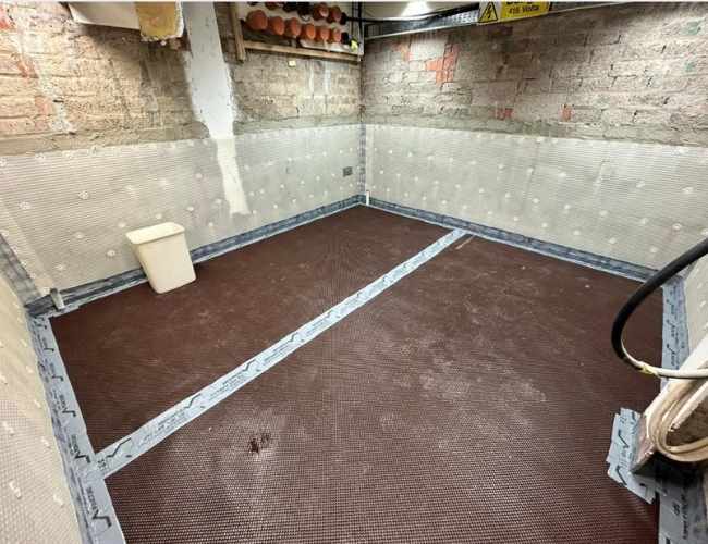 image showing Type C Waterproofing: Drained Protection