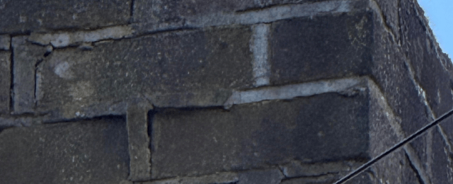 Damaged mortar joints will allow rainwater to penetrate deep into the brickwork, leading to damp staining inside the property