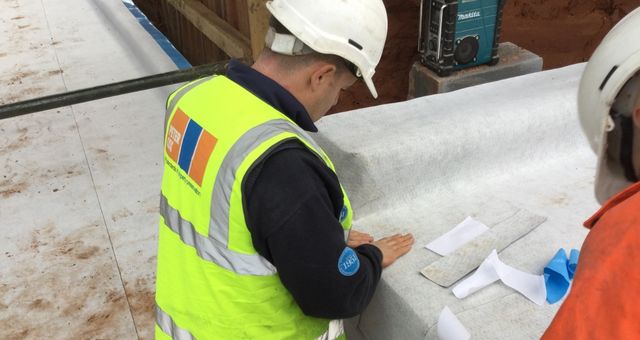All our technicians go through rigorous onsite training for waterproofing installation.