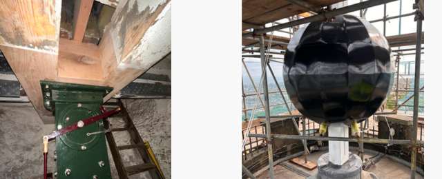 Wet Rot Treatment at Edinburgh's Nelson Monument