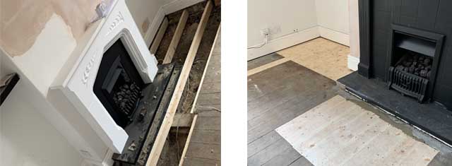 floorboard replacement victorian house