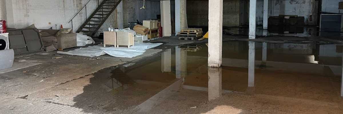 Image showing a flooded basement
