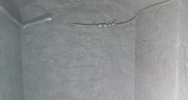 Tanking can be used to create a watertight barrier in cellars and basements