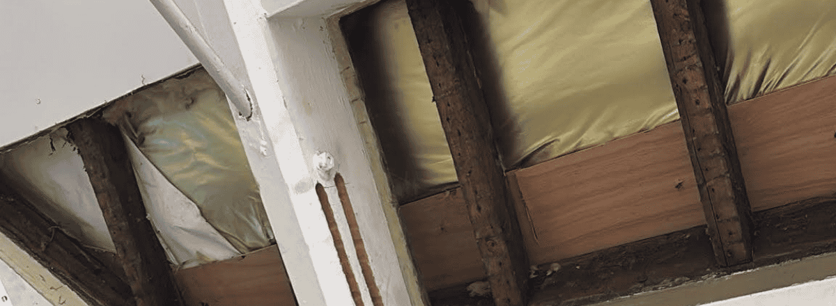 Image showing timber in roof