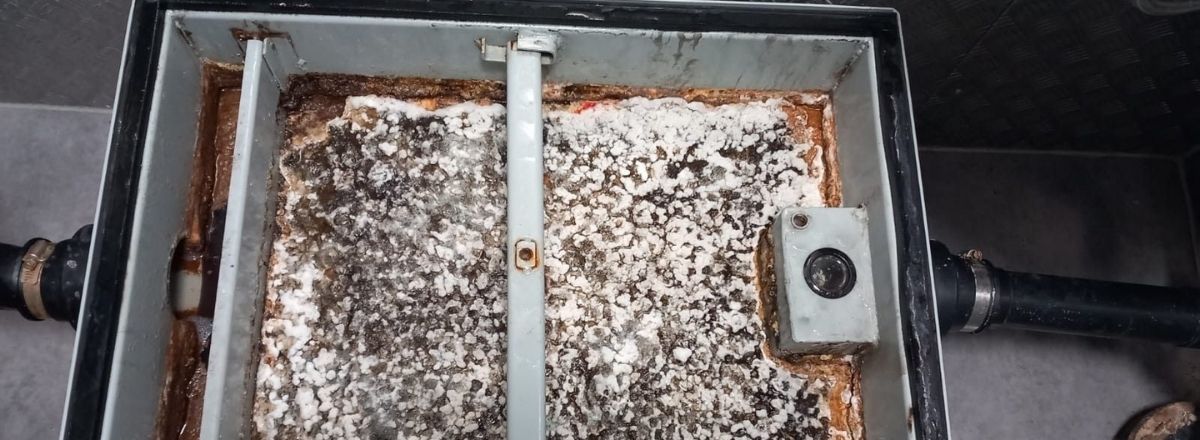 Dirty Grease Trap