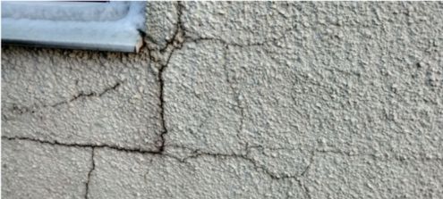 Damaged rendering 