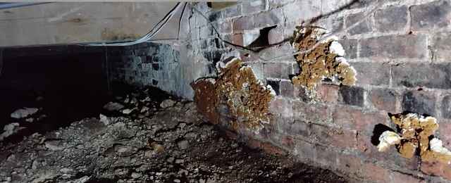 dry rot in basement