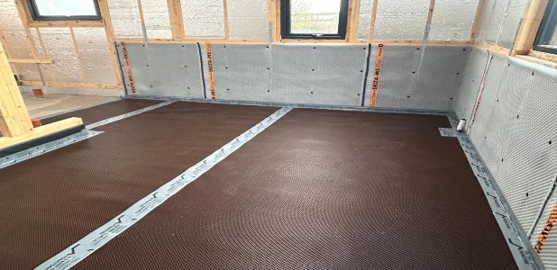 Cavity drainage membrane systems can be used to waterproof below ground or high ground spaces 