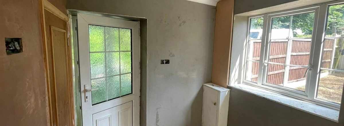 Image showing wall with thermal plastering