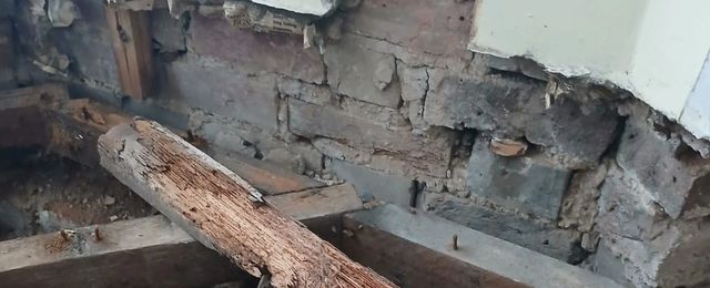 Damaged timber repairs